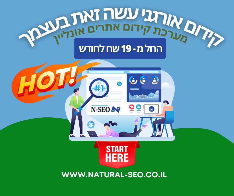 קידום אורגני עשה זאת בעצמך